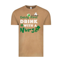 Vintage Camel Safety First Drink With A Nurse Vintage Tee - Bettercallsaul