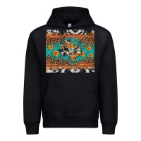 Black bull skull texas map sunflower leopard cowhide Urban Hoodie - Artiststas