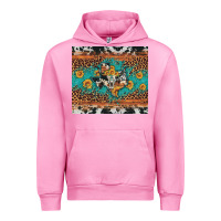 Fuchsia Pink bull skull texas map sunflower leopard cowhide Urban Hoodie - Artiststas