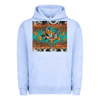 Pigment Grape Ice bull skull texas map sunflower leopard cowhide Urban Hoodie - Artiststas