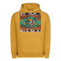 Pigment Peanut Butter bull skull texas map sunflower leopard cowhide Urban Hoodie - Artiststas