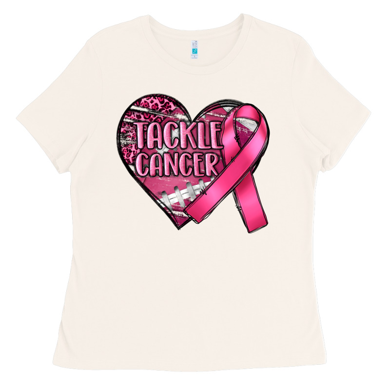 Tackle Cancer Ladies Tee by RanaPortraitStore | Teevron