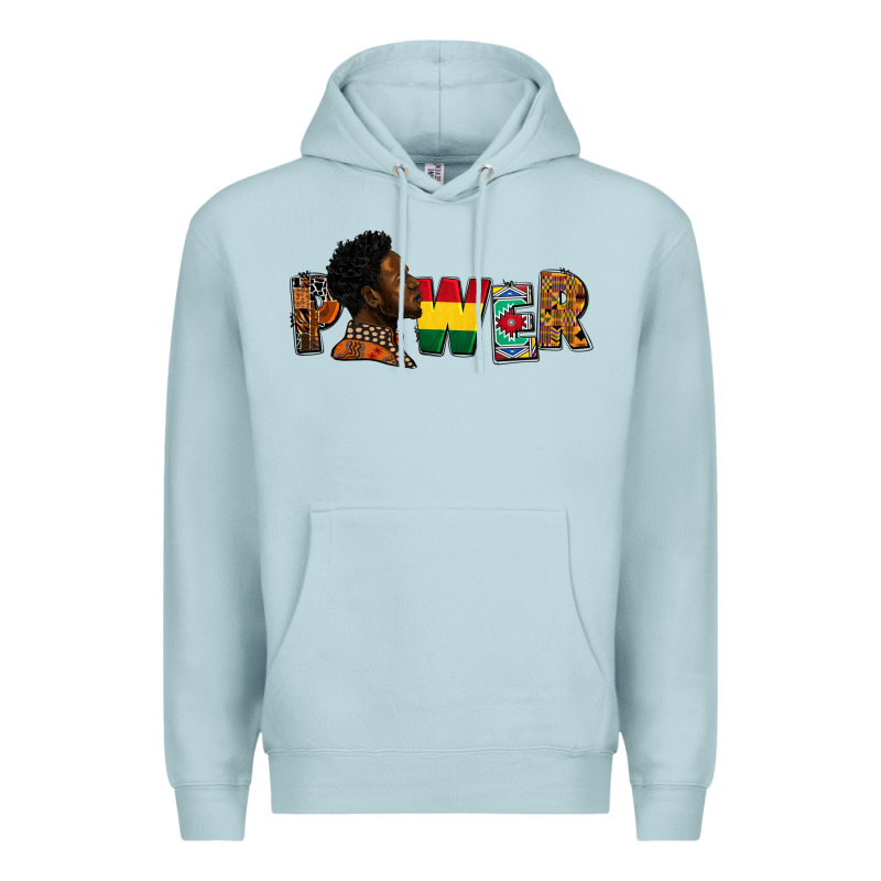 Power Juneteenth Premium Hoodie by FaDigitalArtStudio | Teevron