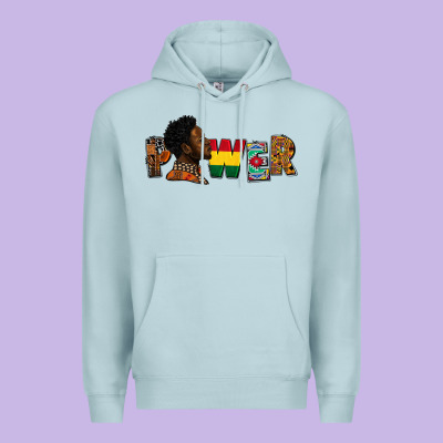 Power Juneteenth Premium Hoodie Designed By Fadigitalartstudio