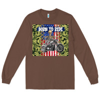 Chestnut born to ride Long Sleeve Tee - TumblerDesignByShophia