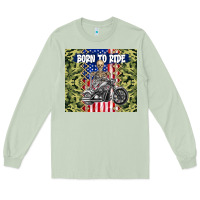 Matcha born to ride Long Sleeve Tee - TumblerDesignByShophia