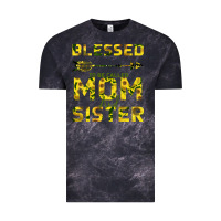 Cloud Black Blessed Mom And Sister Vintage Tee - Bettercallsaul