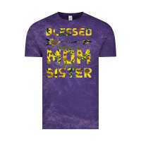Cloud Purple Blessed Mom And Sister Vintage Tee - Bettercallsaul
