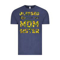 Vintage Denim Blessed Mom And Sister Vintage Tee - Bettercallsaul