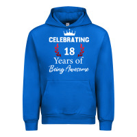 Cobalt 18 years of being awesome, 18 year old birthday gi Urban Hoodie - tuanDangUi