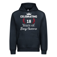 Navy 18 years of being awesome, 18 year old birthday gi Urban Hoodie - tuanDangUi