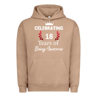 Pigment Burro 18 years of being awesome, 18 year old birthday gi Urban Hoodie - tuanDangUi