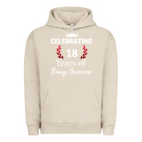 Pigment French Oak 18 years of being awesome, 18 year old birthday gi Urban Hoodie - tuanDangUi