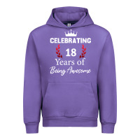 Tulip 18 years of being awesome, 18 year old birthday gi Urban Hoodie - tuanDangUi