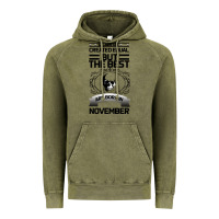 Vintage Olive NOVEMBER Vintage Hoodie - Bettercallsaul