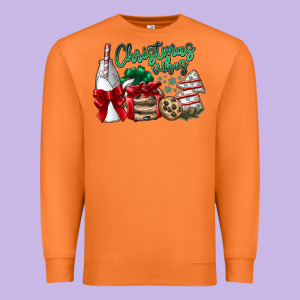 Christmas Vibes Premium Sweatshirt Designed By Cowhidedigitalart
