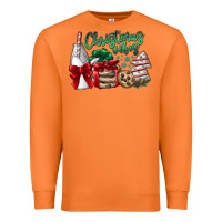 Carrot Christmas Vibes Premium Sweatshirt - CowhideDigitalArt