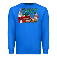 True Royal Christmas Vibes Premium Sweatshirt - CowhideDigitalArt