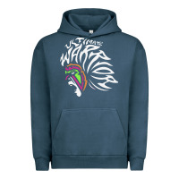 Pigment Midnight Navy ultimate warrior Urban Hoodie - tuanDangUi