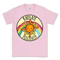 Bubblegum Pink Radiate Positivity Classic Tee - Bettercallsaul
