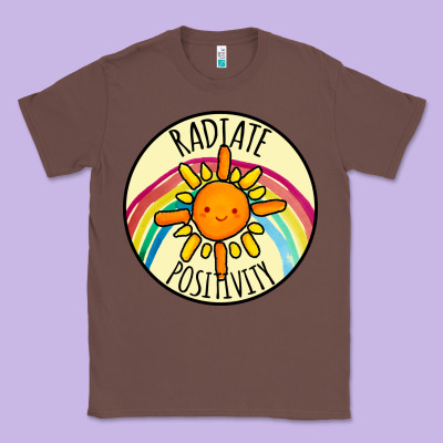 Radiate Positivity Classic Tee Designed By Bettercallsaul