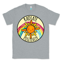 Heather Grey Radiate Positivity Classic Tee - Bettercallsaul