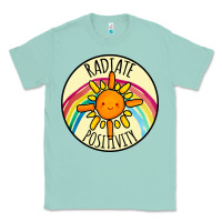Seafoam Radiate Positivity Classic Tee - Bettercallsaul