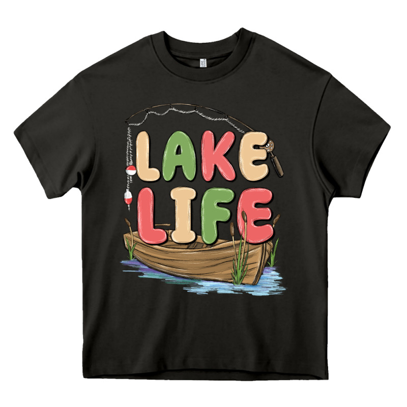 Lake Life Heavy Core Tee by MaliasSmallBusiness | Teevron