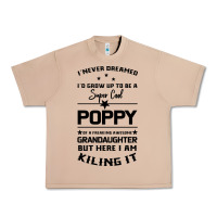 Burro Super Cool Poppy Of A Freaking Awesome Granddaugh Urban Heavy Tee - Bettercallsaul