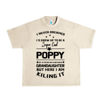Sandshell Super Cool Poppy Of A Freaking Awesome Granddaugh Urban Heavy Tee - Bettercallsaul