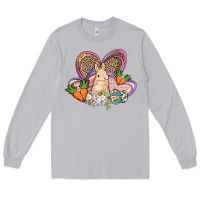 Moon Dust Easter heart Easter Day Long Sleeve Tee - HowdyJamesFarm