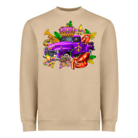 Mushroom mardi gras truck olivia Heavyweight Sweatshirt - OliviaCreatesArt