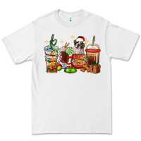 White Christmas coffee cups with Saint Bernard Premium Tee - RanaPortraitStore