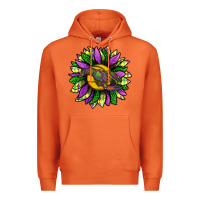 Carrot Mardi Gras Sunflower With Crawfish Premium Hoodie - BundleAndBundleShop