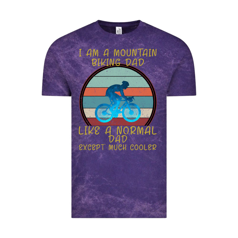 I Am A Mountain Biking Dad Vintage Tee by Bettercallsaul | Teevron