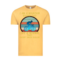 Vintage Mustard I Am A Mountain Biking Dad Vintage Tee - Bettercallsaul