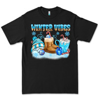 Black winter vibes Premium Tee - MaliasSmallBusiness