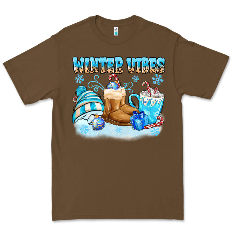 Winter Vibes Premium Tee by MaliasSmallBusiness | Teevron