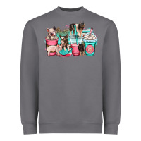 Storm pig coffee cups Heavyweight Sweatshirt - OliviaCreatesArt