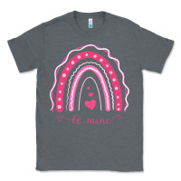 Charcoal Heather Valentines Day Rainbow Classic Tee - Bettercallsaul