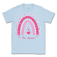 Dusty Blue Valentines Day Rainbow Classic Tee - Bettercallsaul