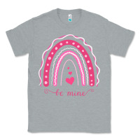 Heather Grey Valentines Day Rainbow Classic Tee - Bettercallsaul