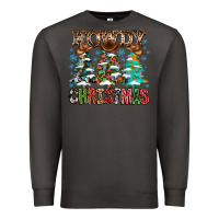 Smoke Howdy Christmas Premium Sweatshirt - CowhideDigitalArt
