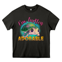 Asphalt im turtley adorable Heavy Core Tee - NancyCooperArtShop