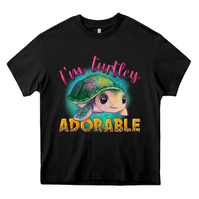 Im Turtley Adorable Heavy Core Tee by NancyCooperArtShop | Teevron