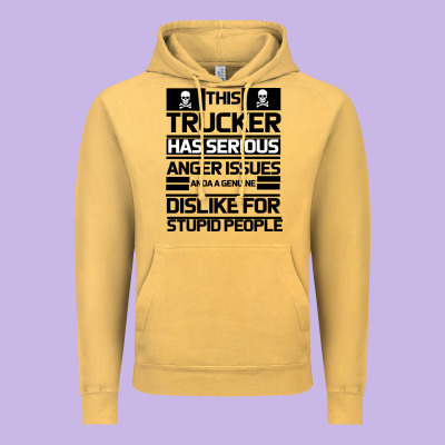 Trucker Vintage Hoodie Designed By Bettercallsaul