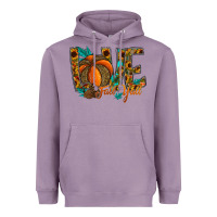 Lavender Love Fall Y'all Heavyweight Hoodie - CowhideDigitalArt