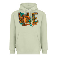 Matcha Love Fall Y'all Heavyweight Hoodie - CowhideDigitalArt