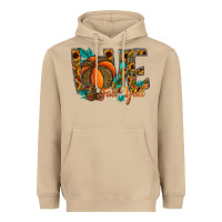 Mushroom Love Fall Y'all Heavyweight Hoodie - CowhideDigitalArt
