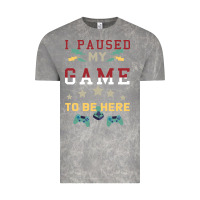 Cloud Rock I Paused My Game To Be Here Vintage Tee - Bettercallsaul